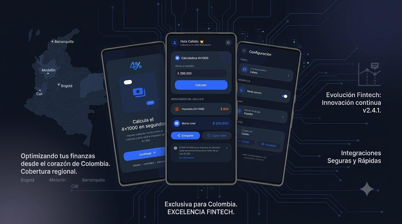 4xMil - Calculadora Financiera Móvil