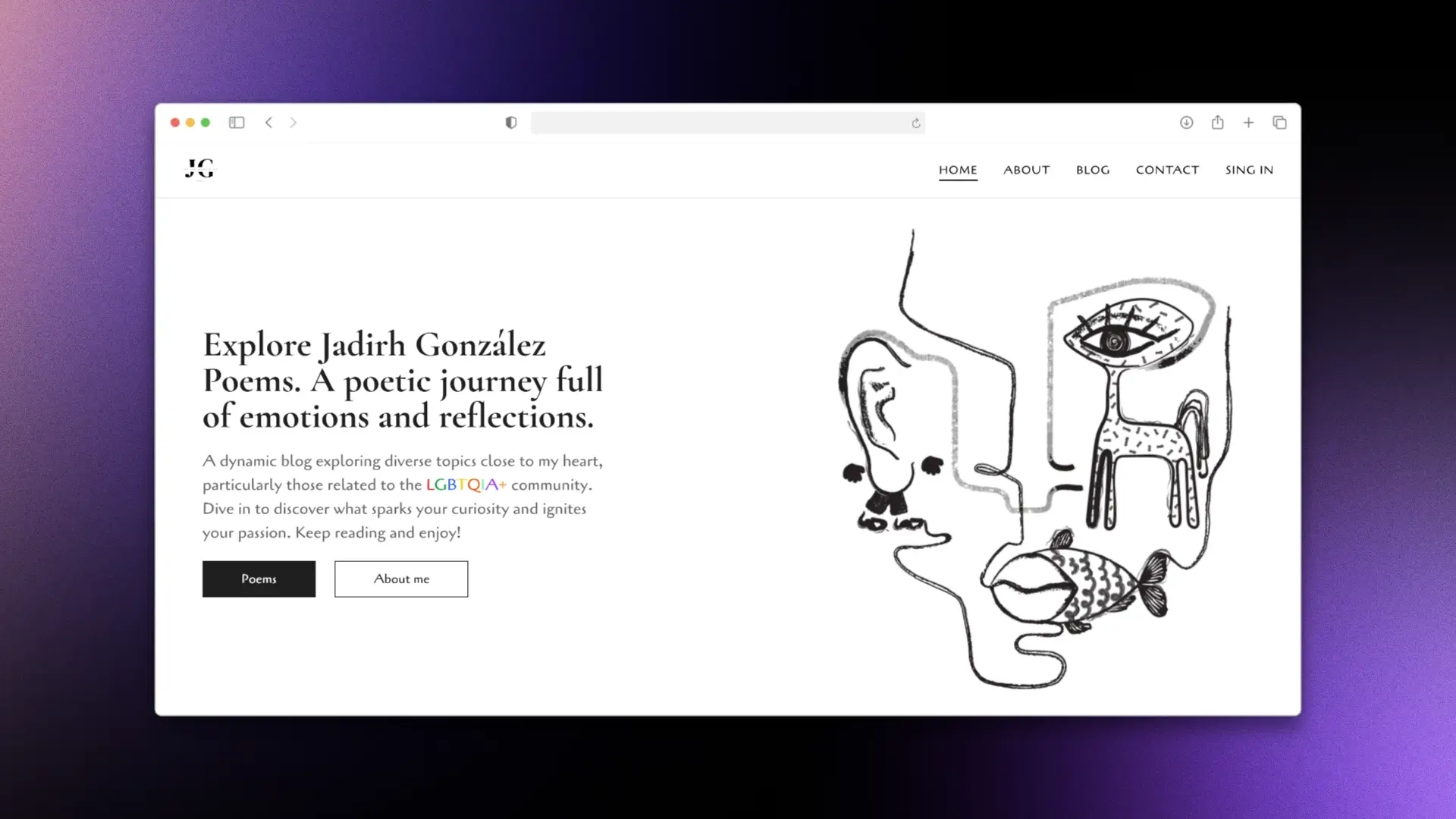Jadirh Gonzalez Poems - Blog de poesía